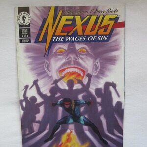 1995 Dark Horse Comic Book: Nexus - The Wages of Sin #2 of 4 Limited